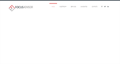 Desktop Screenshot of focusadvisor.cl
