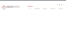 Tablet Screenshot of focusadvisor.cl